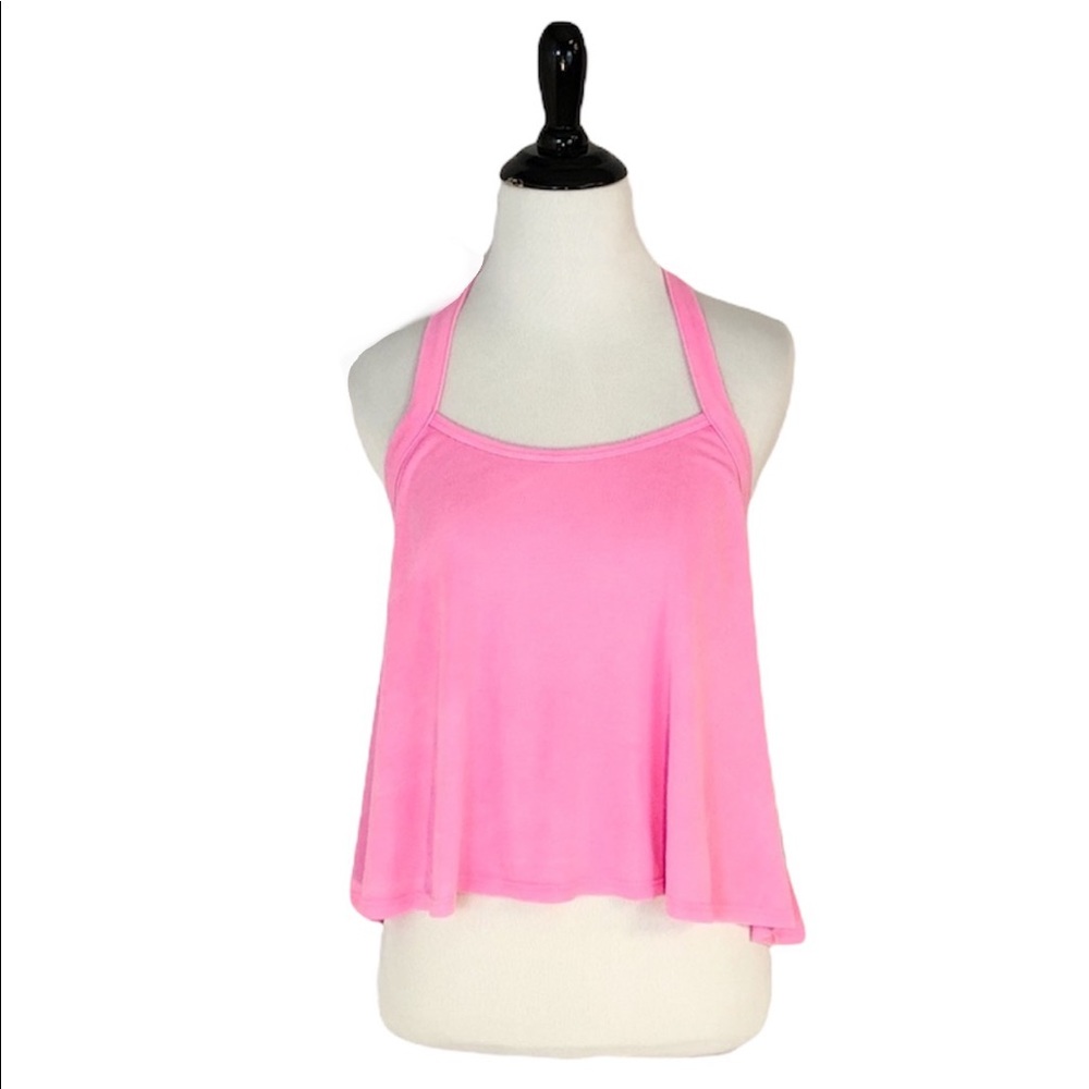 Wildfox Adventurist Halter Tank in Pink NWT